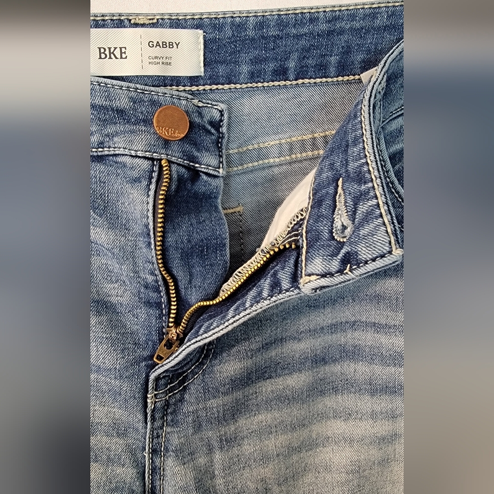 BKE Gabby Curvy Fit Ankle Length Jeans Size 34 (17-18) - Picture 6 of 11